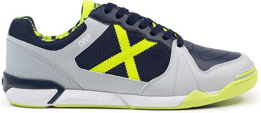 Munich One 76 Zaalschoenen Blauw