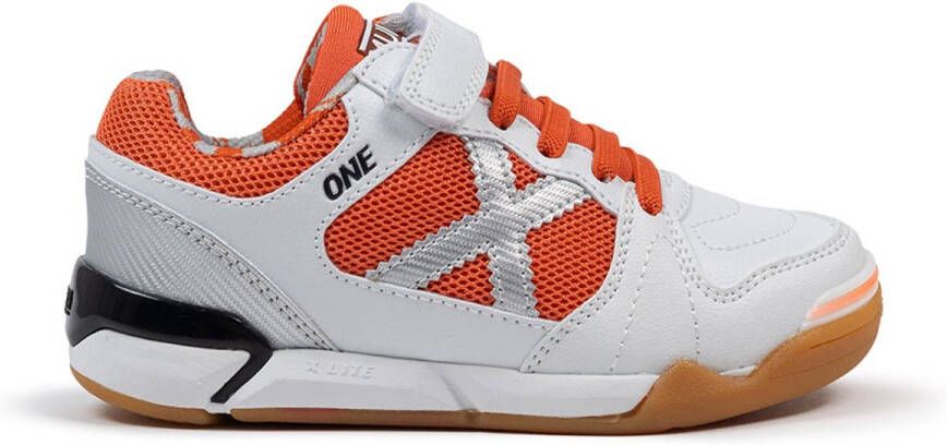 Munich One Velcro 75 Zaalschoenen Wit
