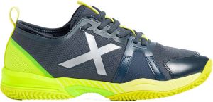 Munich Oxygen 19 Heren Sportschoenen Padel Smashcourt Grey Orange