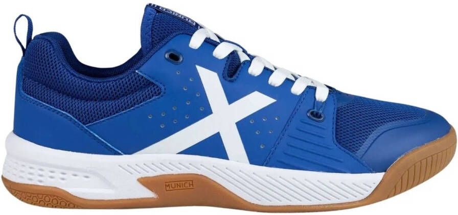 Munich Pista 02 Handbalschoenen Blauw Man