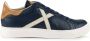 Munich Blauw Navy Leren Sneakers Rete 82 Blauw Heren - Thumbnail 1