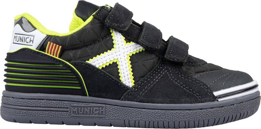 Munich sneaker 1514371 Groen met geel