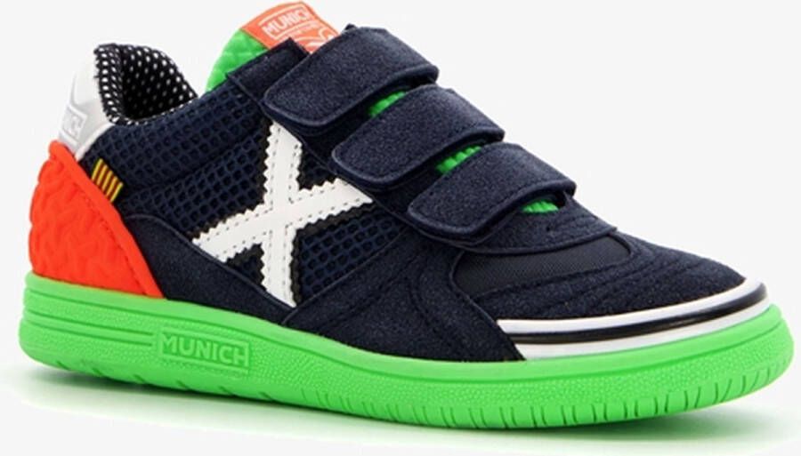 Munich G3 Velcro Blauw Groen Kinderen