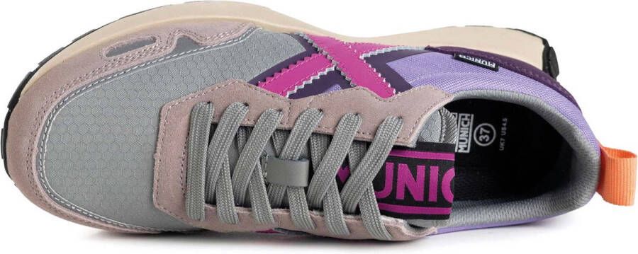 Munich Paarse Sneakers voor Dames Purple Dames