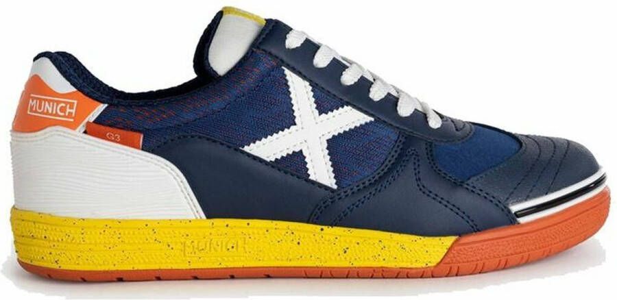 Munich Volwassenen Zaalvoetbalschoenen G-3 Indoor 361 Marineblauw