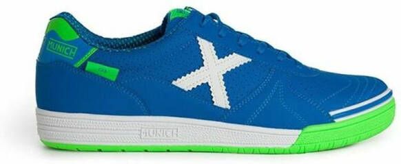 Munich Volwassenen Zaalvoetbalschoenen G-3 Profit Indoor Blauw Mannen