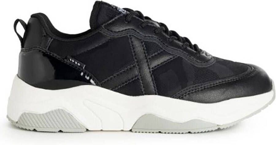 Munich Zwarte Sneakers voor Dames Black Dames
