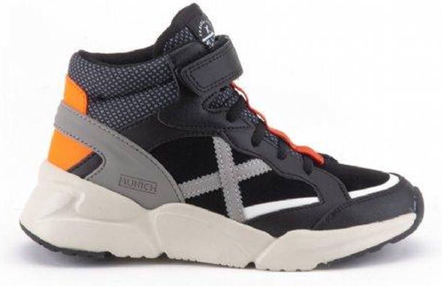 Munich Mini Track Boot Hoge sneakers Jongens Kids Zwart - Foto 3