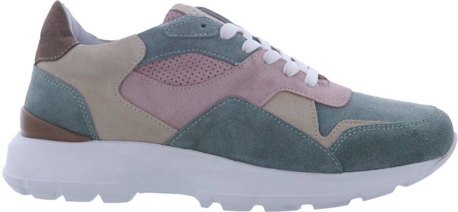 Muoviti Anne Sneaker Multi Colour Suede Wijdtemaat H Schoen