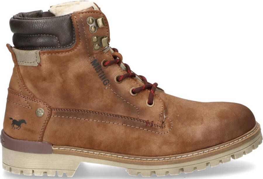 Mustang Shoes Winterlaarzen met warm gevoerd binnenwerk