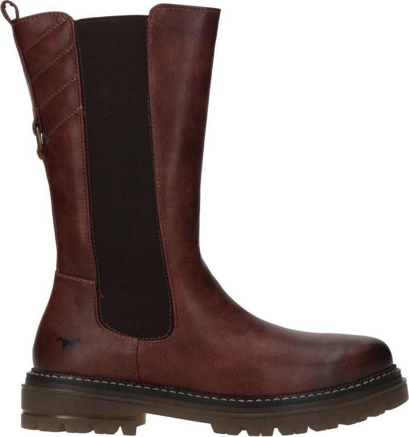 Mustang Chelsea Boot Dames Bruin Cognac