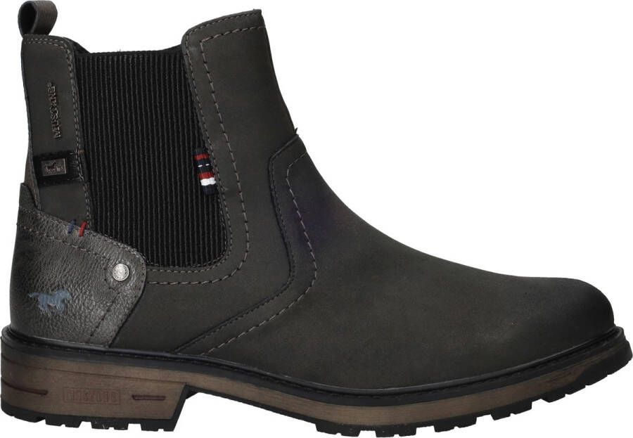 Mustang Chelseaboots Heren Zwart