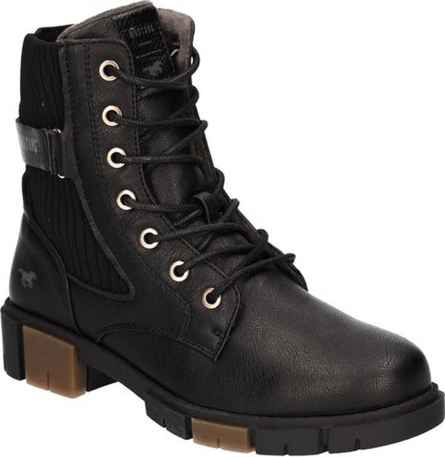 Mustang Shoes Veterlaarsjes Boots winterlaarzen met binnenrits