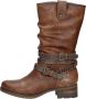 Mustang Shoes Winterlaarzen met stempeldruk bij de hiel slouchy schacht - Thumbnail 1
