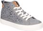 Mustang Shoes Veterschoenen high top sneakers vrijetijdsschoen met stijlvolle textielinzet - Thumbnail 1