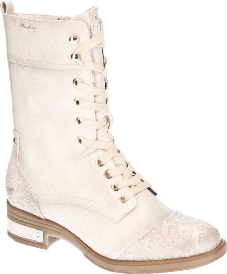 Mustang Shoes Veterlaarzen met rits aan de binnenkant