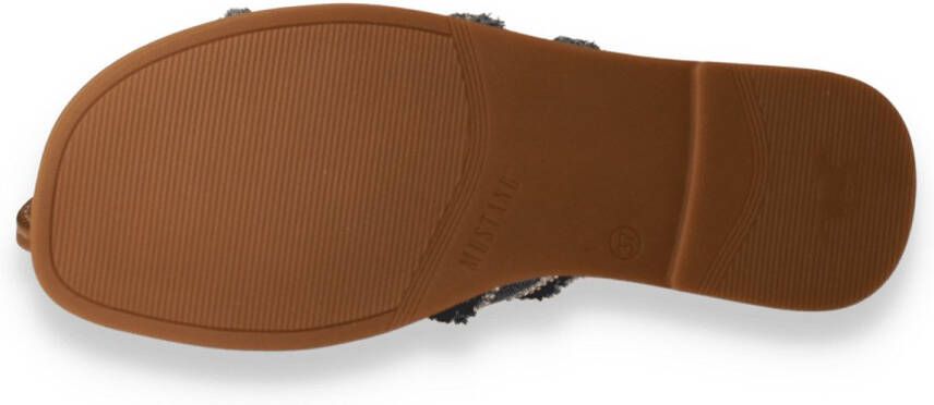 Mustang Dames Slipper Denim BLAUW