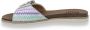 Mustang Dames Slipper Wit Multi MULTICOLOR - Thumbnail 1