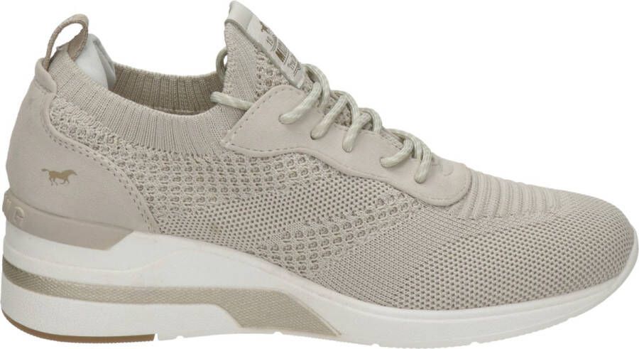 Mustang dames sneaker Beige