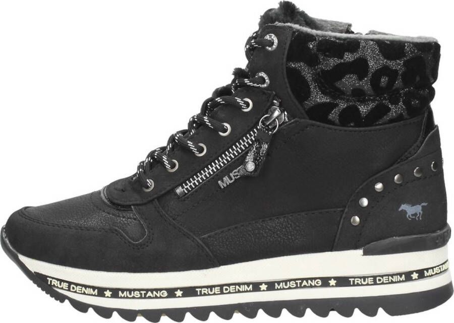 Mustang dames sneaker Zwart