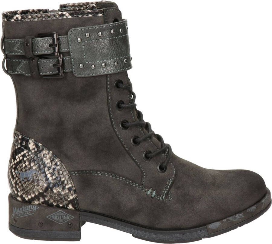 Mustang dames veterboot Antraciet