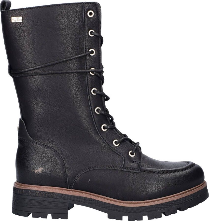 Mustang dames veterboot Zwart