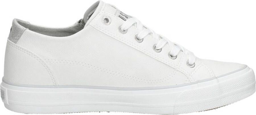 Mustang Dames veterschoenen Laag wit
