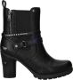 Mustang Enkellaarsjes Dames Zwart - Thumbnail 1
