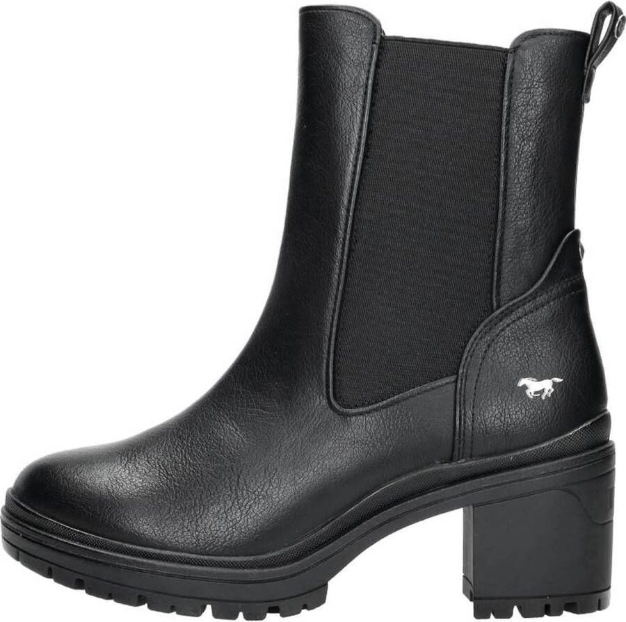 Mustang Shoes Winterlaarsjes met rimpelingen bij de schacht