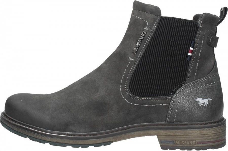 Mustang Warm Grijze Teddy-Gevoerde Laars Gray Heren