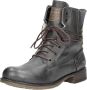 Mustang Shoes Winterlaarzen blokhak winterlaars veterschoenen bezet met studs - Thumbnail 1