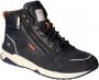 Mustang Veterschoenen Hoog Veterschoenen Hoog blauw - Thumbnail 3