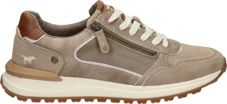 Mustang Veterschoenen Laag Veterschoenen Laag taupe