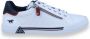 Mustang Shoes Sneakers met rits aan de zijkant vrijetijdsschoen lage schoen veterschoen - Thumbnail 1