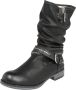 Mustang Shoes Winterlaarzen enkellaarsjes winterlaarzen met decoratieve gespen aan de slouchy schacht - Thumbnail 1