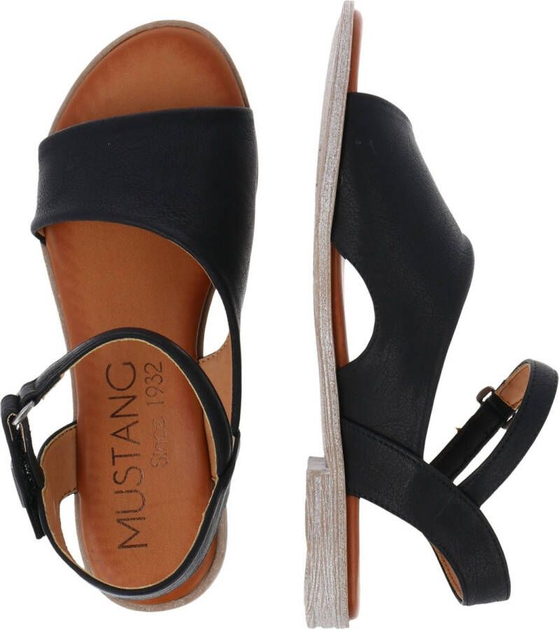 Mustang Shoes Sandalen zomerschoen sandaal bandjessandaal in asymmetrische vorm - Foto 4