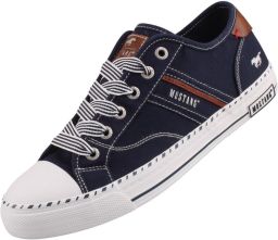 Mustang dames canvas sneaker blauw 26M0152004-navy