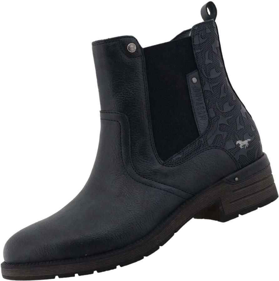 Mustang Shoes Winterlaarsjes Gelja Enkellaarsje winterboots met aantreklus