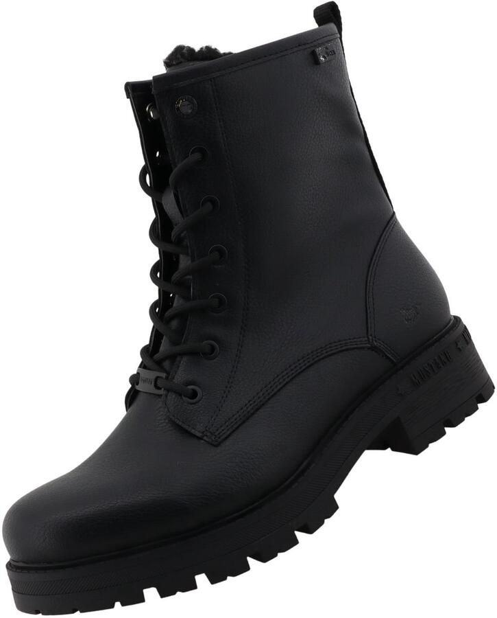 Mustang dames enkellaars TEX zwart