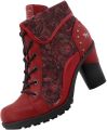Mustang dames enkellaarsjes 15M0162011 rood - Rood