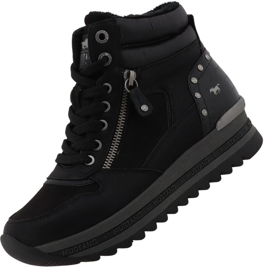 Mustang Shoes Winterlaarzen Urbana Plateausneaker winterboots met warme voering