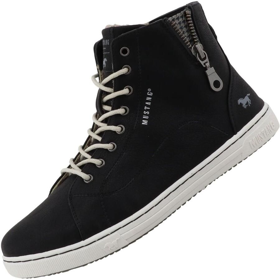 Mustang Shoes Winterlaarsjes Tuala Veterboots met ritssluiting