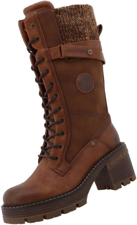 Mustang dames laarzen bruin