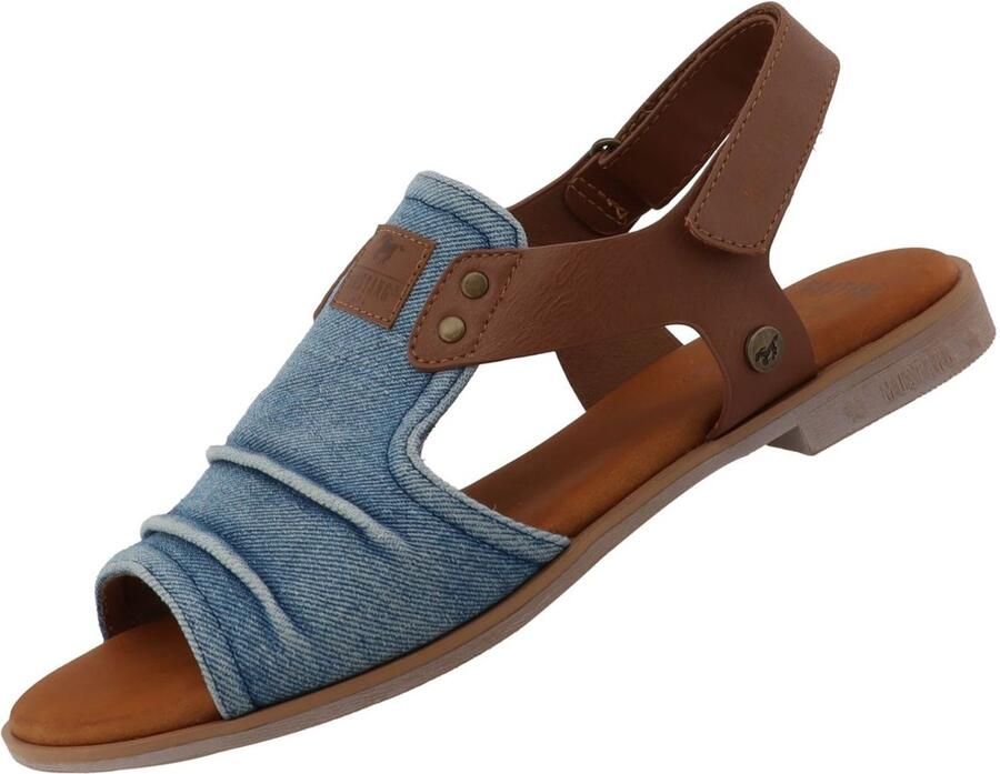 Mustang dames sandaal blauw