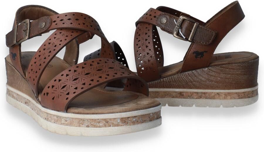 Mustang Dames Sandaal Bruin