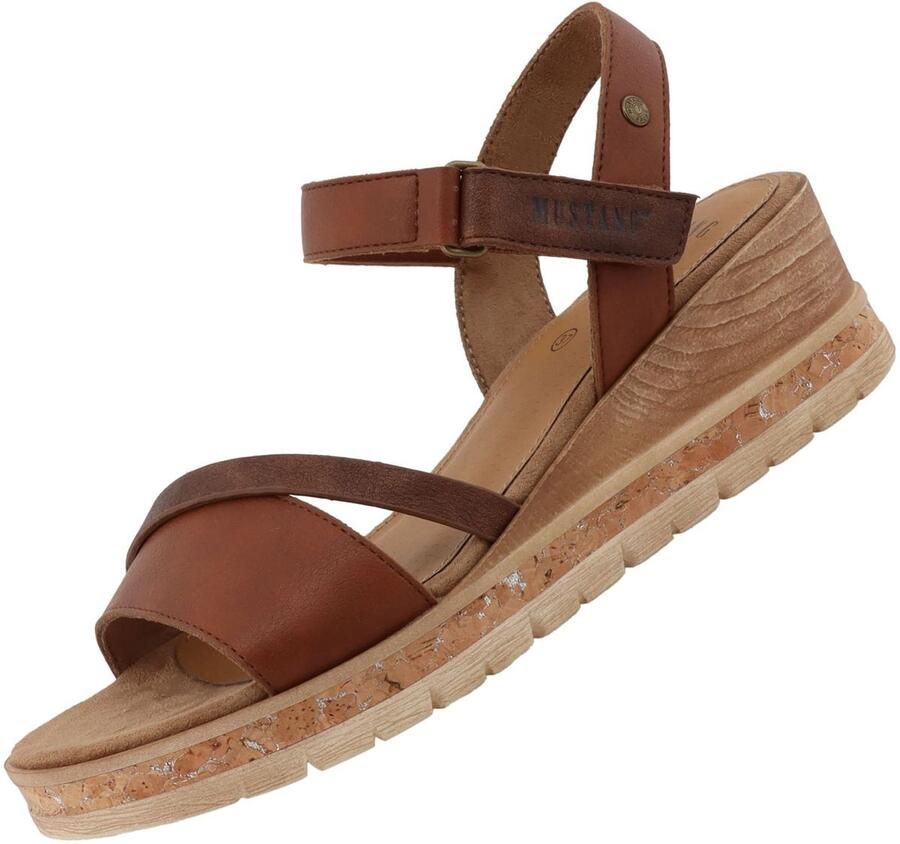 Mustang dames sandaal bruin
