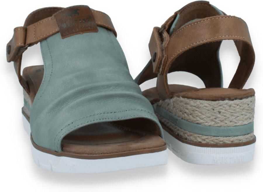 Mustang Dames Sandaal Kaki Groen