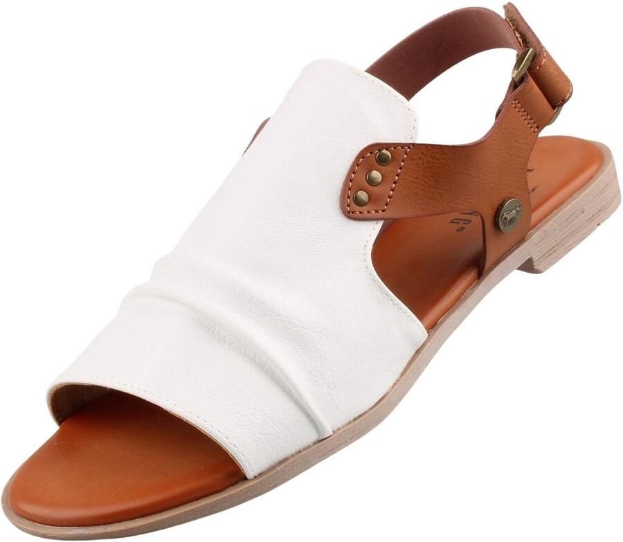 Mustang Shoes Sandalen zomerschoen sandaal blokhak met klittenbandsluiting - Foto 2