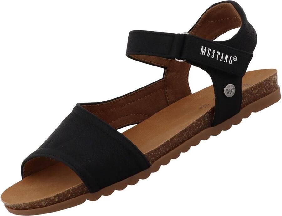 Mustang dames sandaal zwart