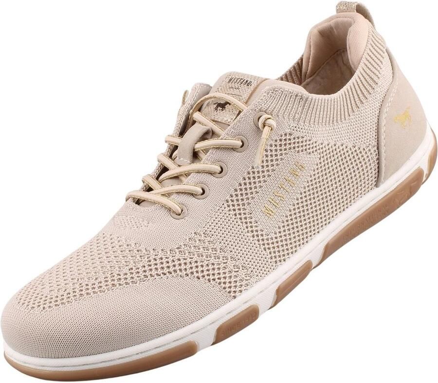 Mustang Shoes Slip-on sneakers vrijetijdsschoen lage schoen instapschoen met elastische veters